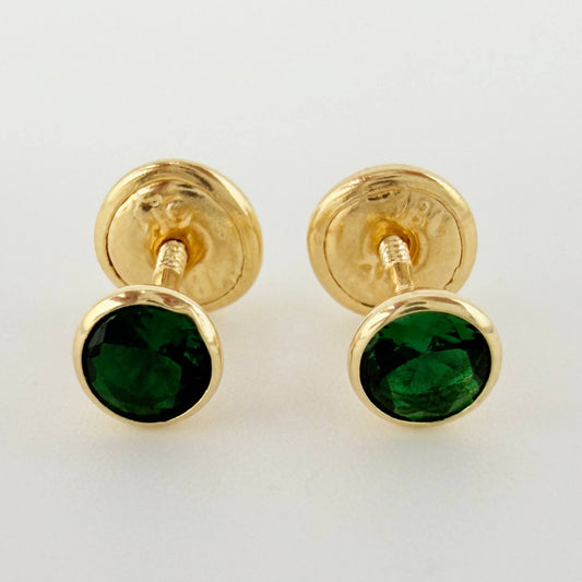 Topos Bisel 0.6gr / 4.3mm Oro Amarillo 18K