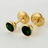 Topos Bisel 0.6gr / 4.3mm Oro Amarillo 18K