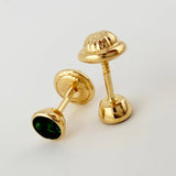 Topos Bisel 0.6gr / 4.3mm Oro Amarillo 18K