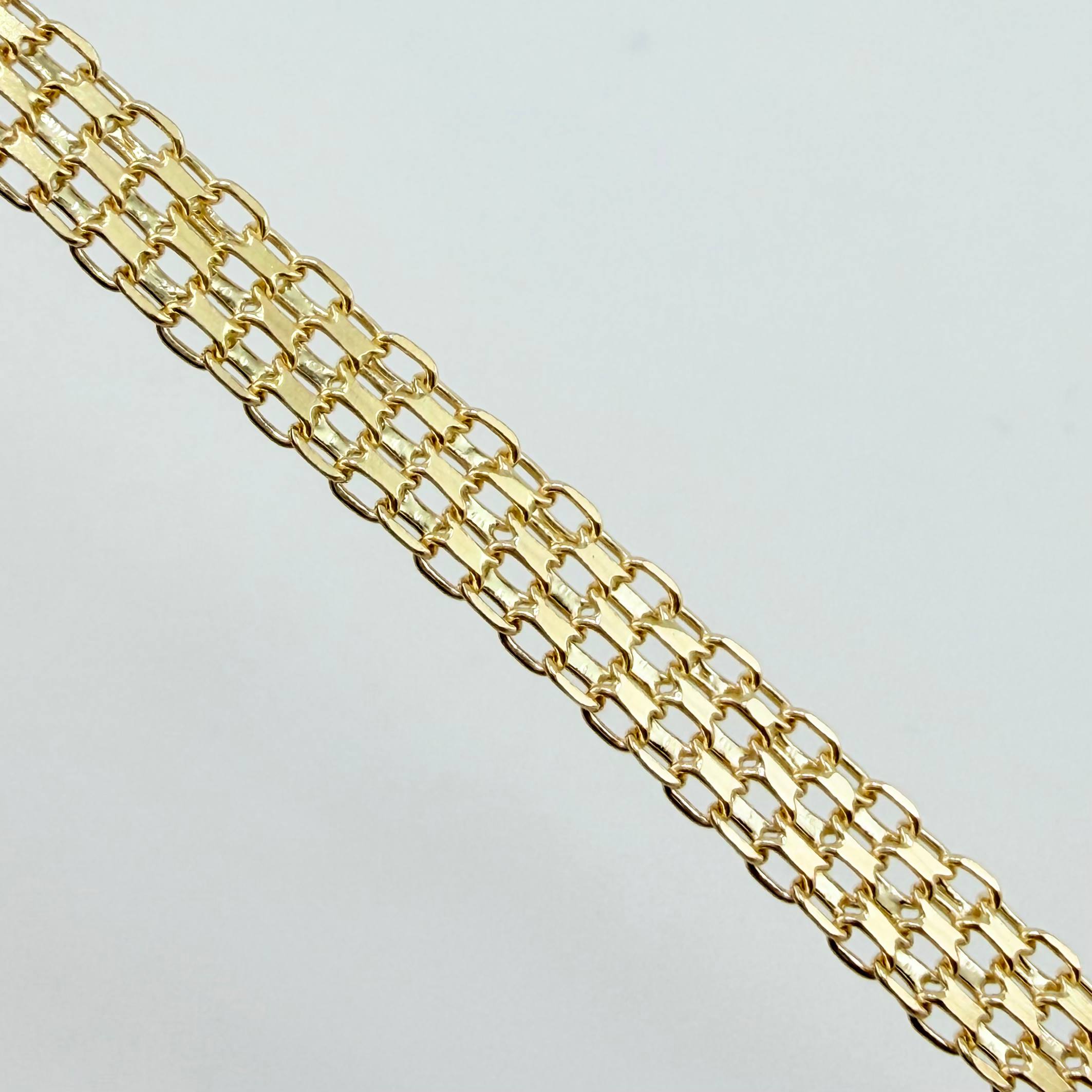 Pulso Chino 7.95gr / 19cm / 6.2mm Oro Amarillo +1 18K