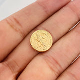 Herraje San Benito 0.75g / 1.05cm Oro Amarillo 18K