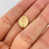 Herraje Divino Niño 0.5g / 1.05cm Oro Amarillo 18K