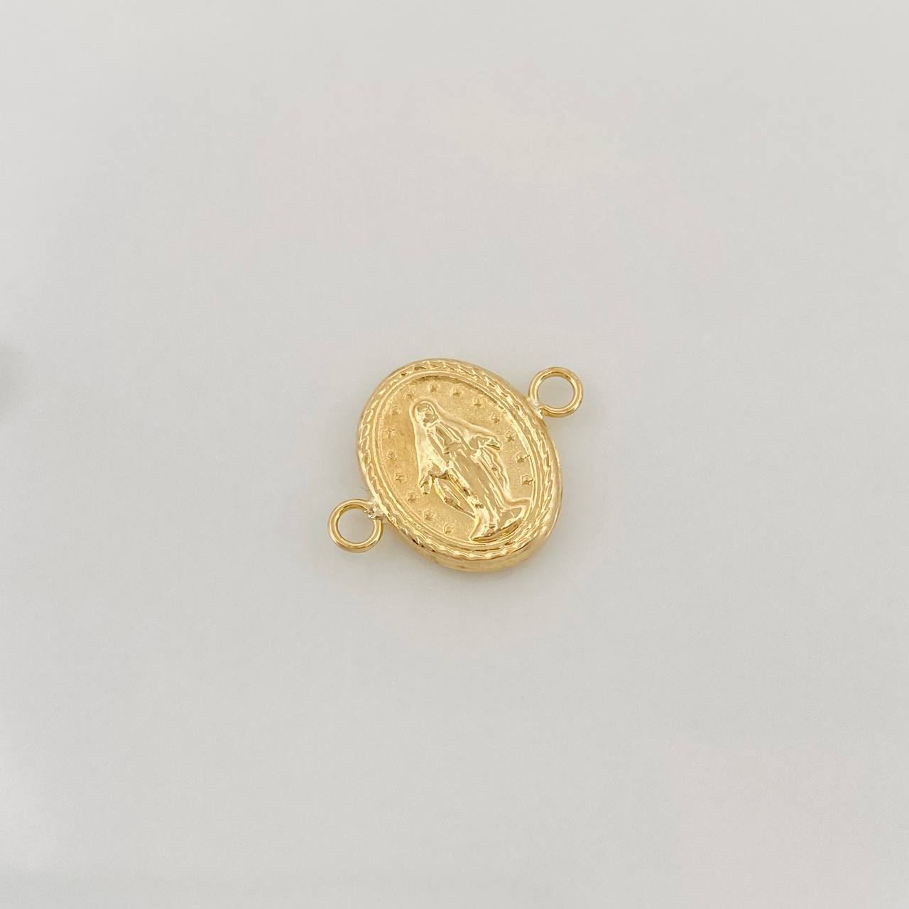 Herraje Virgen Milagrosa 0.5g / 1.05cm Oro Amarillo 18K