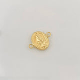 Herraje Virgen Milagrosa 0.5g / 1.05cm Oro Amarillo 18K