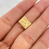 Herraje Sangrado Corazon Jesus 0.65g / 1.05cm Oro Amarillo 18K
