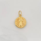 Dije San Benito 0.75g / 2cm Oro Amarillo 18K