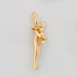 Dije Mama E Hijo 3 g / 3 cm Oro Amarillo 18K