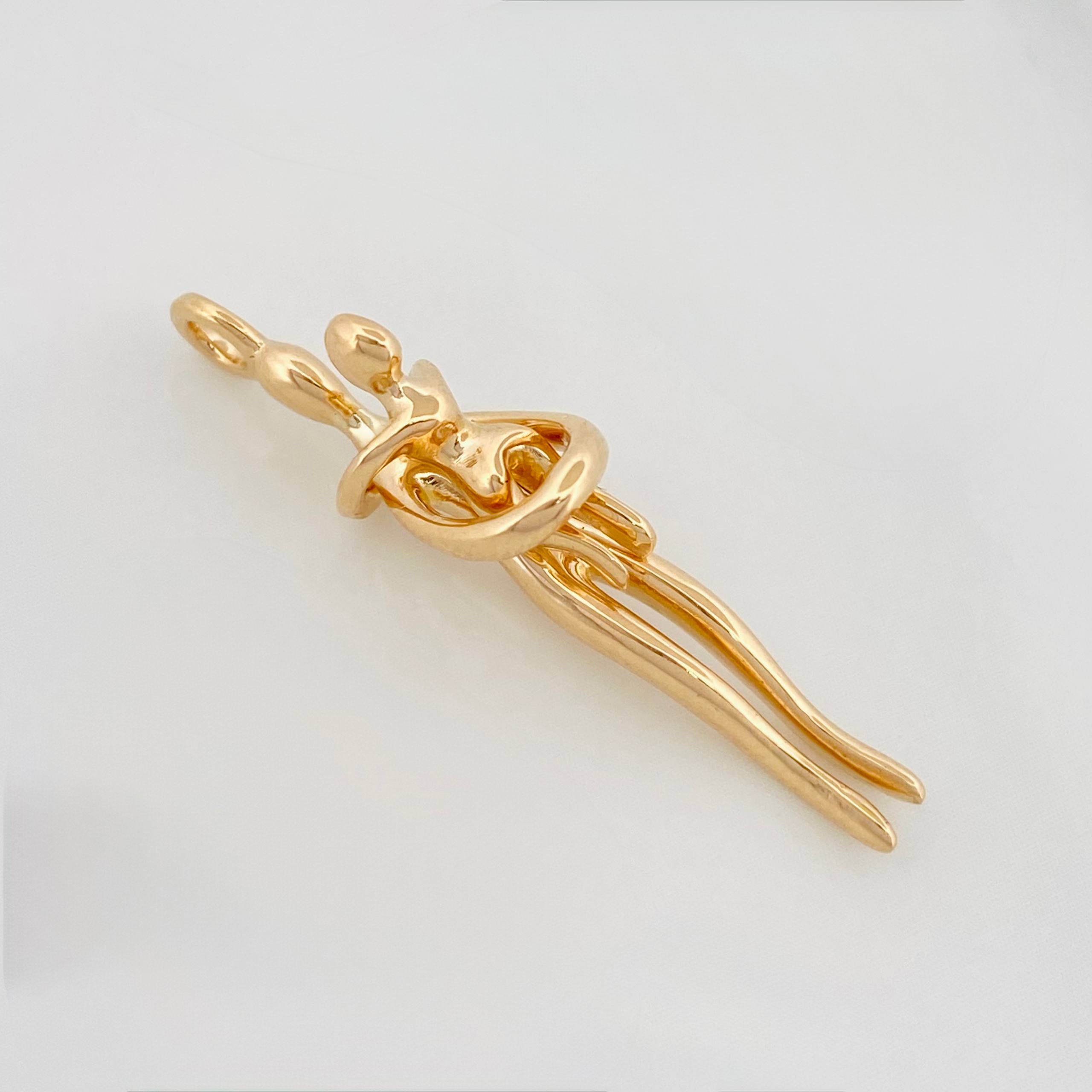 Dije Mama E Hijo 3 g / 3 cm Oro Amarillo 18K