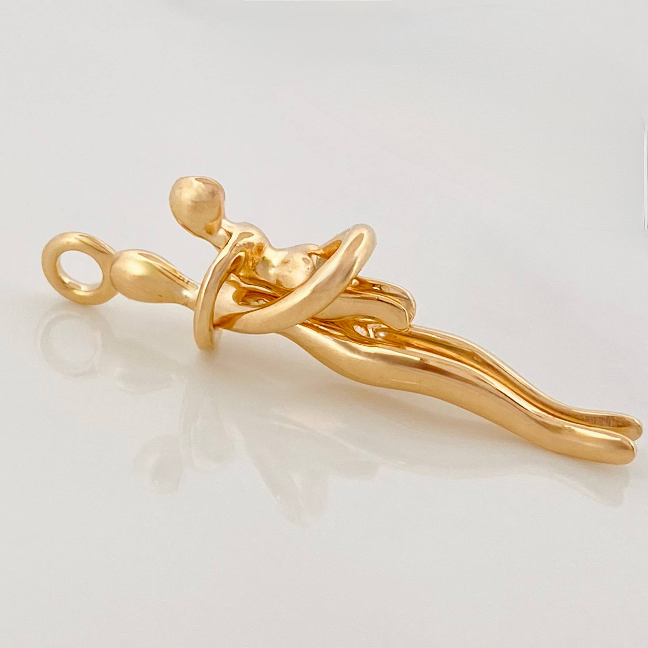 Dije Mama E Hijo 3 g / 3 cm Oro Amarillo 18K