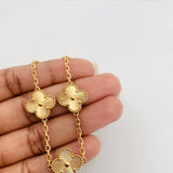 Pulso Trebol 11.05 g / 19.6 cm / 1.9 mm Oro Amarillo 18K