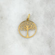 Dije Arbol De La Vida 0.6gr / 2cm / Oro Amarillo +4