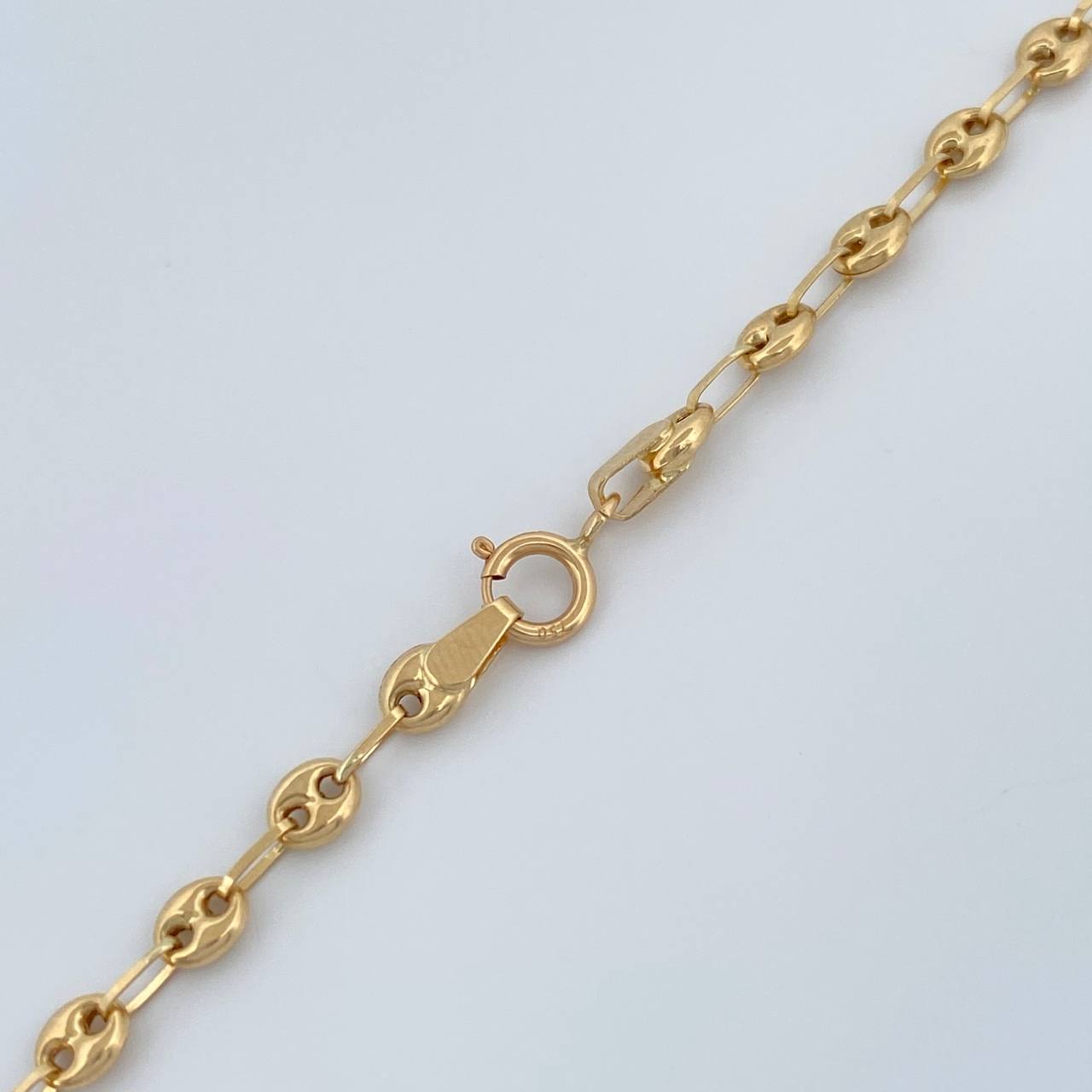 Cadena GC 5.25gr / 51cm / 3.13mm Oro Amarillo 18K $