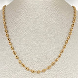 Cadena GC 5.05gr / 51cm / 3.3mm Oro Amarillo 18K $
