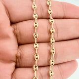 Pulso GC 2.45gr / 19.5cm / 3.3mm Oro Amarillo 18K &