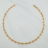 Tobillera GC 3.6gr / 26cm / 4mm Oro Amarillo &