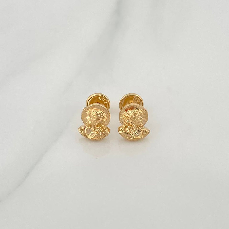Topos Jesucristo 1.1gr / 2.1mm Oro Amarillo 18K %
