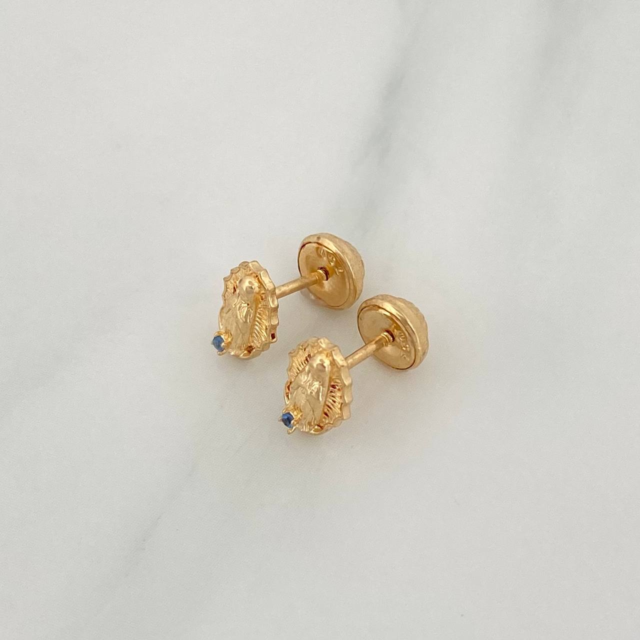 Topos Virgen de Guadalupe 1gr / 6mm Oro Amarillo 18K %