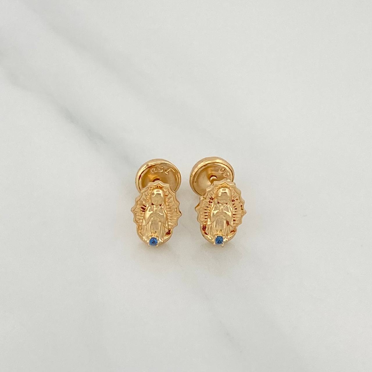 Topos Virgen de Guadalupe 1gr / 6mm Oro Amarillo 18K %