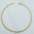 Tobillera GC 3.05gr / 25.5cm / 3.35mm Oro Amarillo 18K &