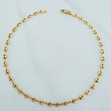 Tobillera GC 3.05gr / 25.5cm / 3.35mm Oro Amarillo 18K &