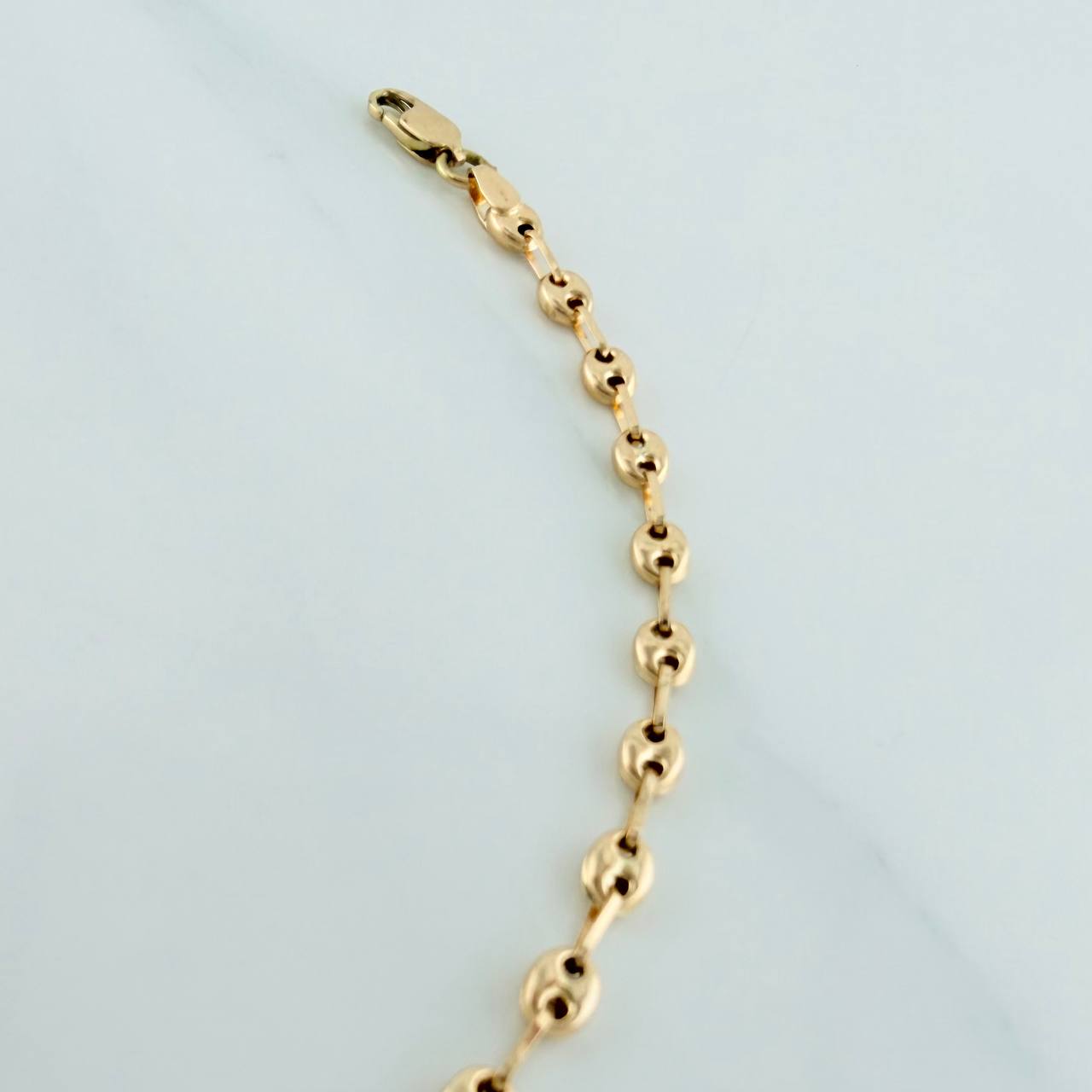 Tobillera GC 3.05gr / 25.5cm / 3.35mm Oro Amarillo 18K &