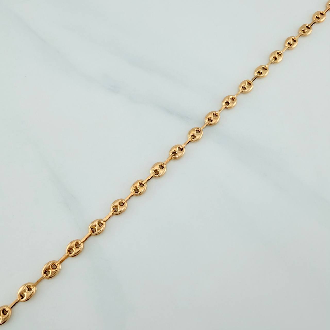 Tobillera GC 3.7gr / 26cm / 3.7mm Oro Amarillo 18K &