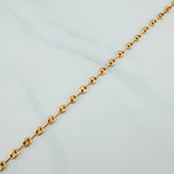 Tobillera GC 3.7gr / 26cm / 3.7mm Oro Amarillo 18K &