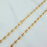 Cadena GC 8gr / 62cm / 4.05mm Oro Amarillo 18K &