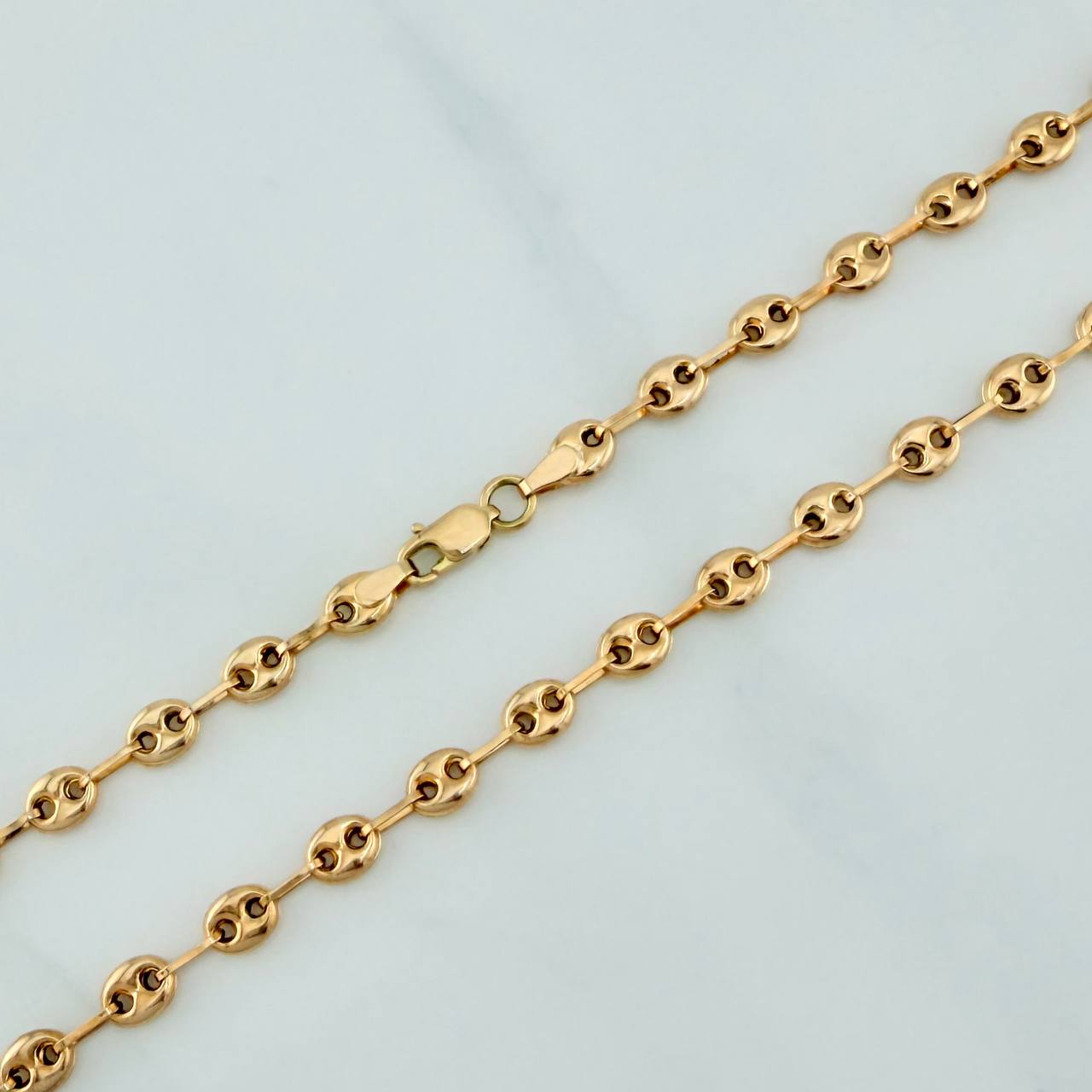 Cadena GC 5.65gr / 41.3cm / 4mm Oro Amarillo 18K &