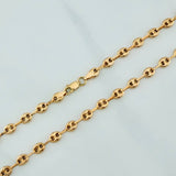Cadena GC 5.65gr / 41.3cm / 4mm Oro Amarillo 18K &