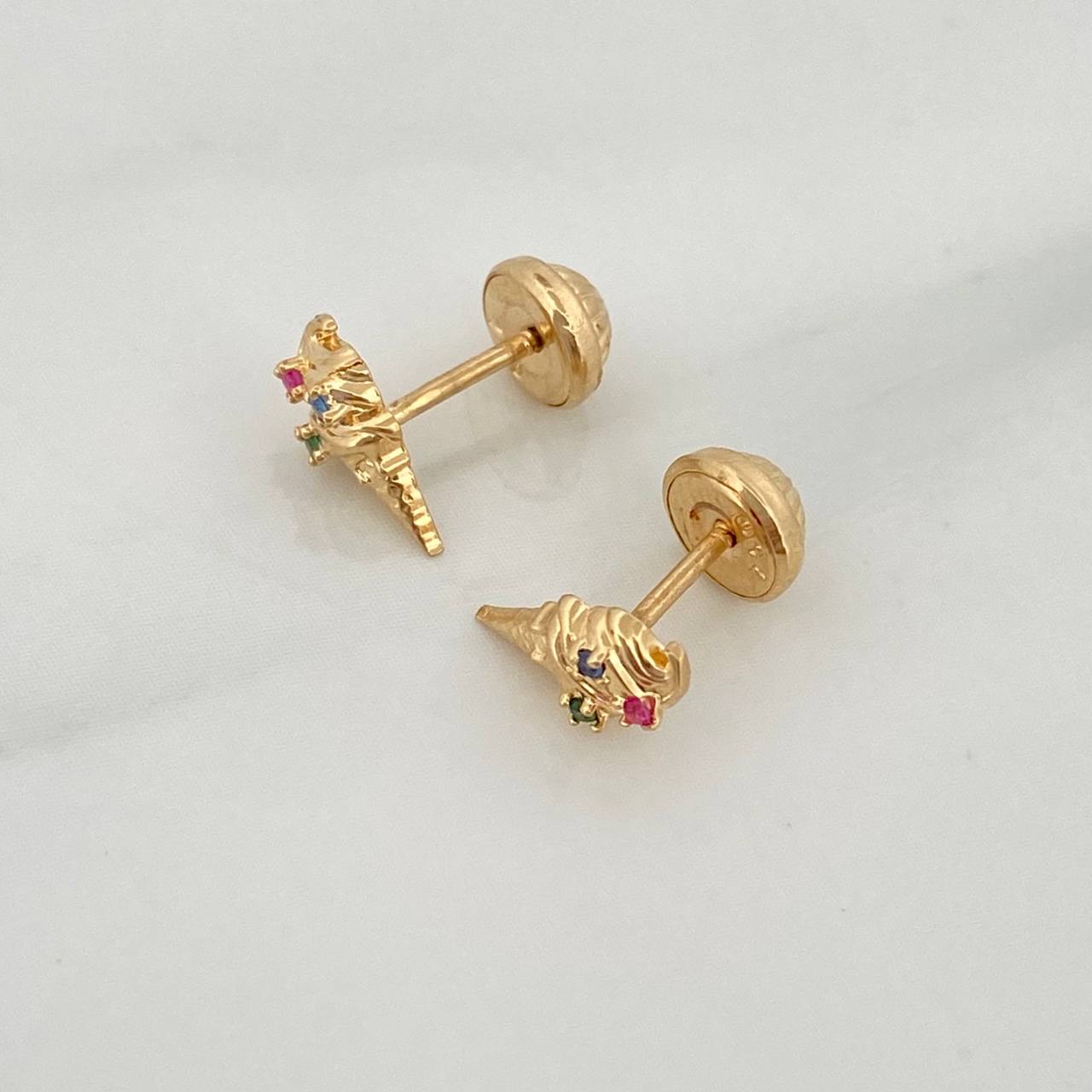 Topos Cono 0.8gr / 2mm Oro Amarillo 18K %