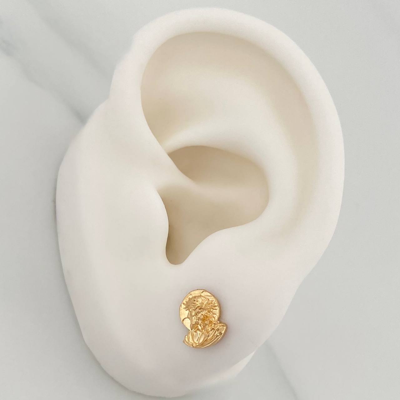 Topos Jesucristo 1.1gr / 2.1mm Oro Amarillo 18K %