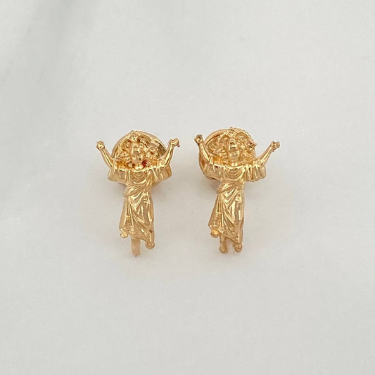 Topos Divino Niño 0.95gr / 3mm Oro Amarillo 18K %