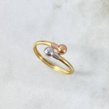 Anillo Tu Y Yo 1.05gr / T6 1/2 / Oro 18K