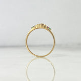Anillo Virgen de Guadalupe Flor 2.45gr / T7 1/2 / Ovalo Circones Verde Fucsia Azul Oro Amarillo