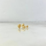 Topos GC 0.45gr / 0.4cm / Diamantados Oro Amarillo ©