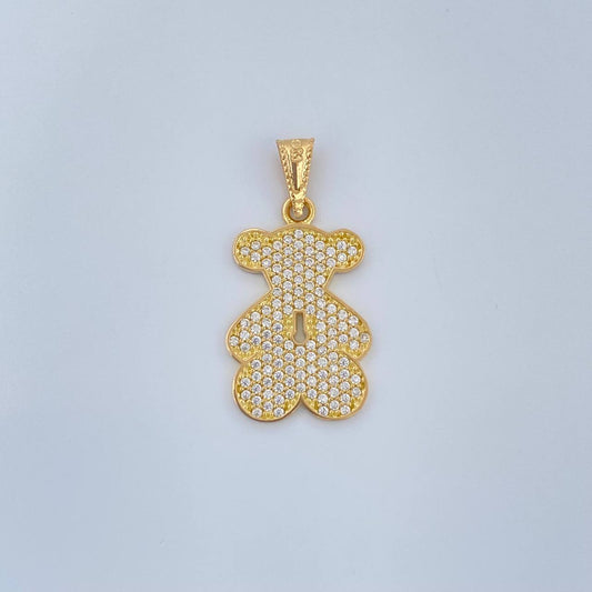 Dije Oso TS 2.5gr / 3cm / Oro Amarillo 18K &