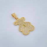 Dije Oso TS 2.5gr / 3cm / Oro Amarillo 18K &