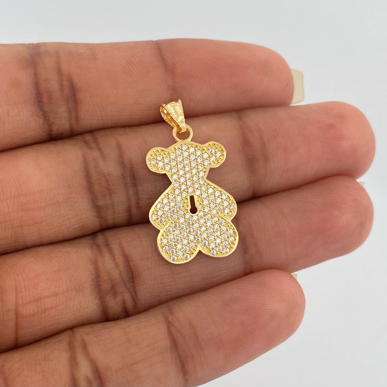 Dije Oso Ts 2.7gr / 2.9cm / Oro Amarillo 18K %