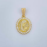 Dije Virgen Maria 1.65gr / 2.5cm / Oro Amarillo 18K &