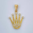 Dije Corona 2.25gr / 2.8cm / Oro Amarillo 18K &