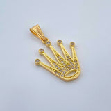 Dije Corona 2.25gr / 2.8cm / Oro Amarillo 18K &