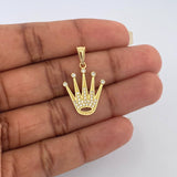 Dije Corona 2.25gr / 2.8cm / Oro Amarillo 18K &