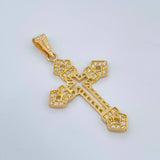 Dije Cruz 2gr / 3.8cm / Oro Amarillo 18K &