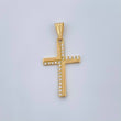 Dije Cruz 1.2gr / 3cm / Oro Amarillo 18K &