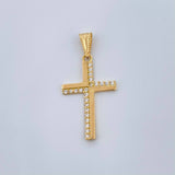 Dije Cruz 1.2gr / 3cm / Oro Amarillo 18K &