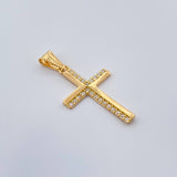 Dije Cruz 1.2gr / 3cm / Oro Amarillo 18K &