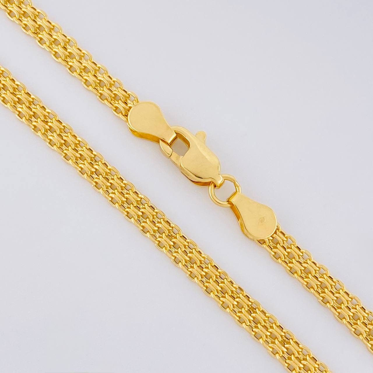 Cadena China 4.35g / 45cm / 3.3mm Oro Amarillo 18K