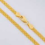 Cadena China 4.35g / 45cm / 3.3mm Oro Amarillo 18K