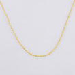 Cadena Morse 1.4g / 45cm / 0.8mm Oro Amarillo 18K